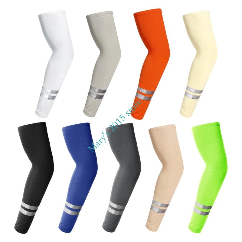 Running Gear Outdoor - زوج أكمام ذراع عاكسة للشمس مقاس