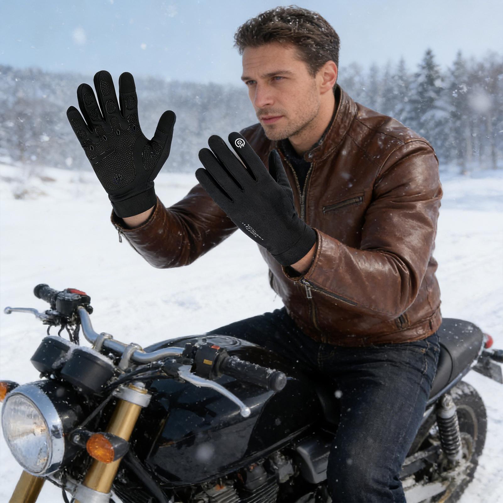 Running Gear Cold Weather - قفازات كاملة الأصابع للطقس البارد للشتاء