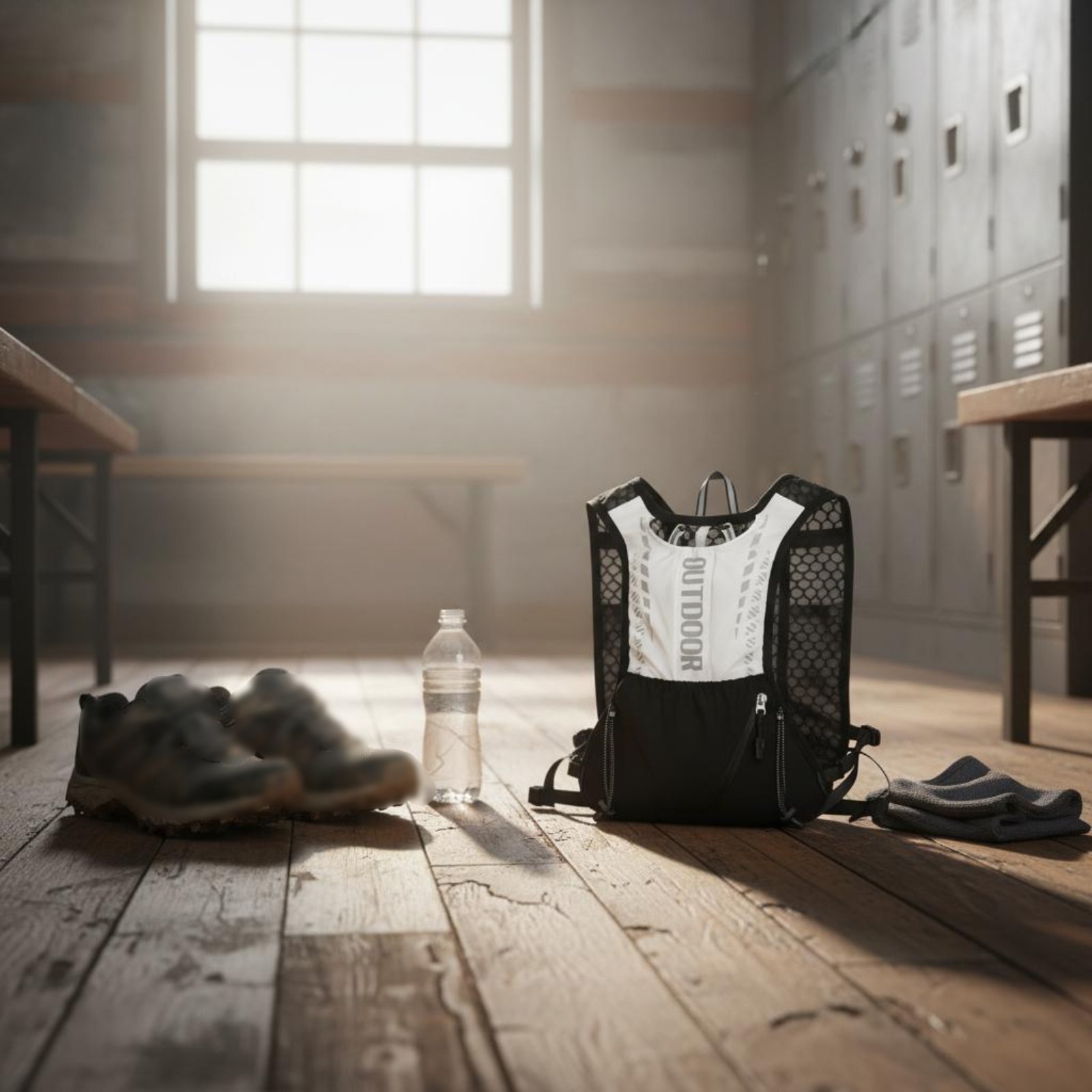 Running Gear Outdoor - سترة ترطيب خفيفة الوزن للجري لمسافات