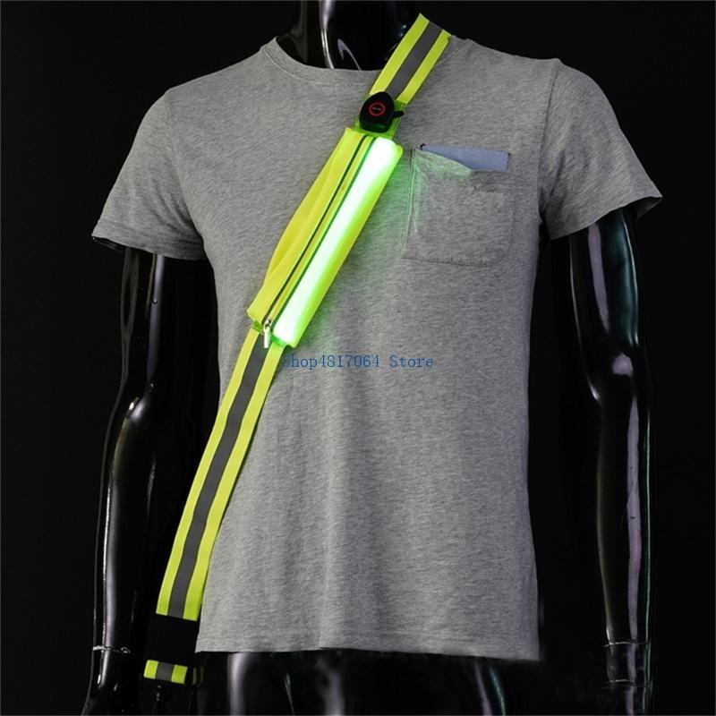 حزام T3LB عاكس للضوء LED عالي  - مراجعة Running Gear For Night وسعره