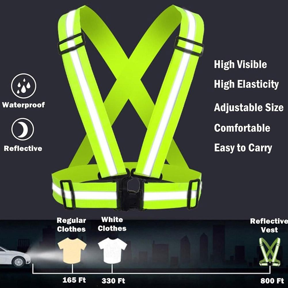 سترة عاكسة قابلة للتعديل مع شر - مراجعة Running Gear For Night وسعره