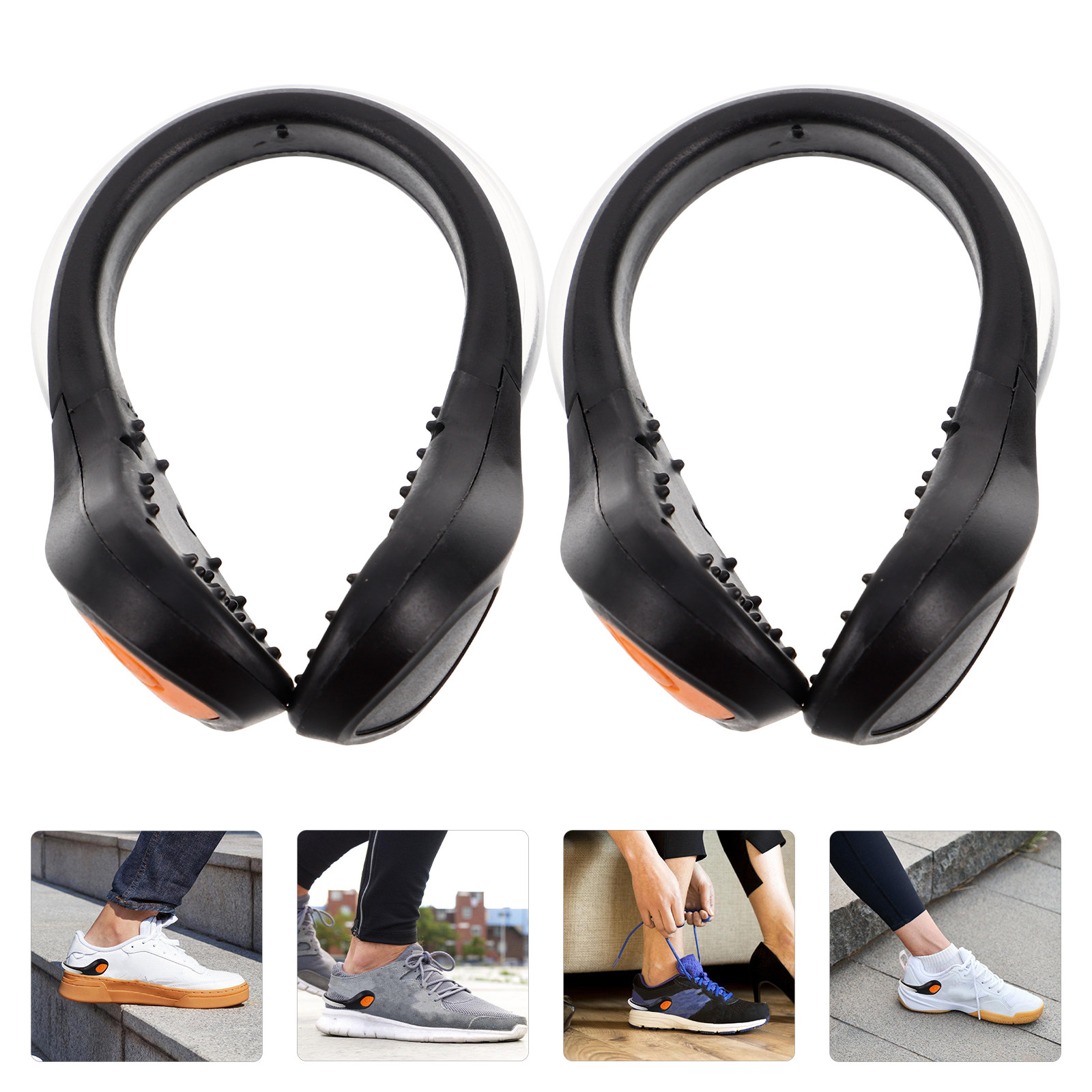 قطعتان من أضواء LED للحذاء، إض - مراجعة Running Gear For Night وسعره