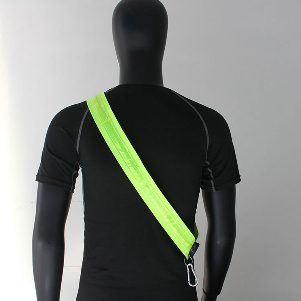 أحزمة كتف مضيئة قابلة لإعادة ا - مراجعة Running Gear For Night وسعره