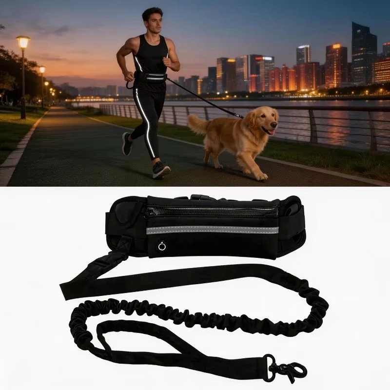 حزام كلب عاكس للضوء بدون استخد - مراجعة Running Gear Dog وسعره