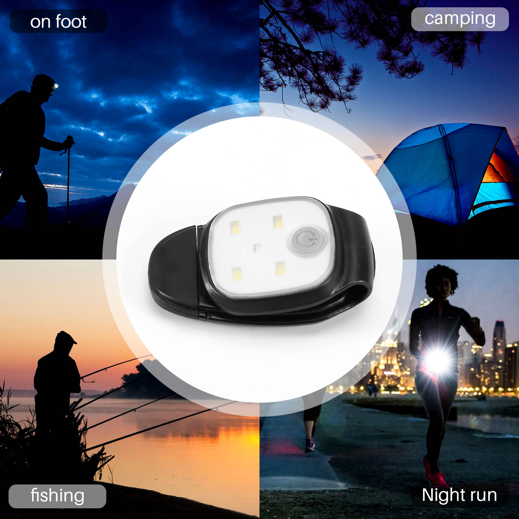 XSXS-مشبك ليلي خارجي على أضواء - مراجعة Running Gear For Night وسعره