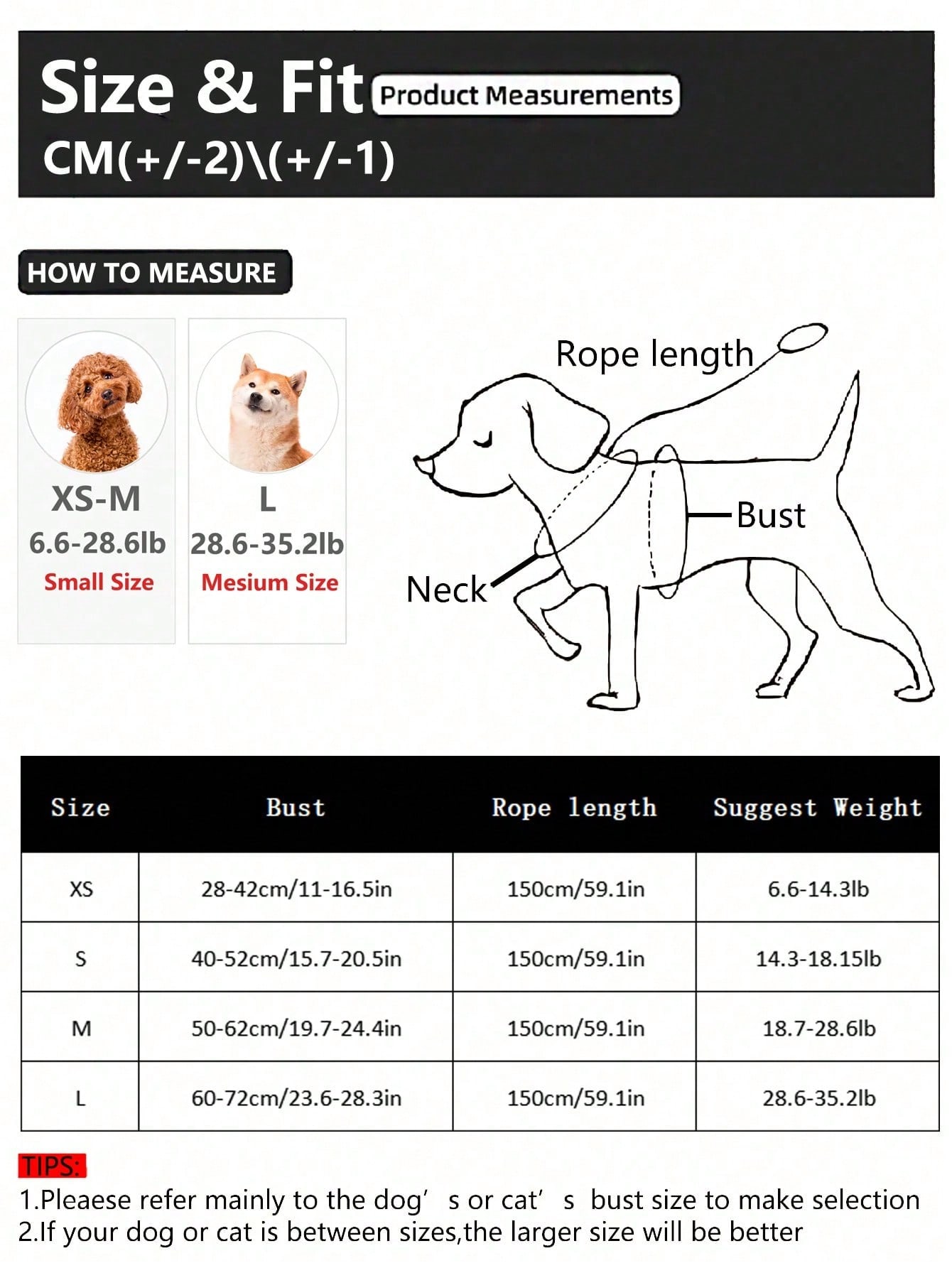 طوق للكلاب الصغيرة والمتوسطة ا - مراجعة Running Gear Dog وسعره