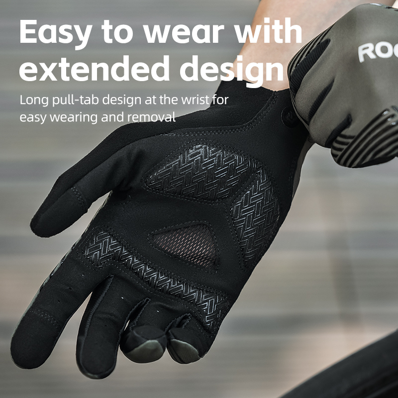 ROCKBROS قفازات ركوب الدراجات  - مراجعة Running Gear Motor وسعره