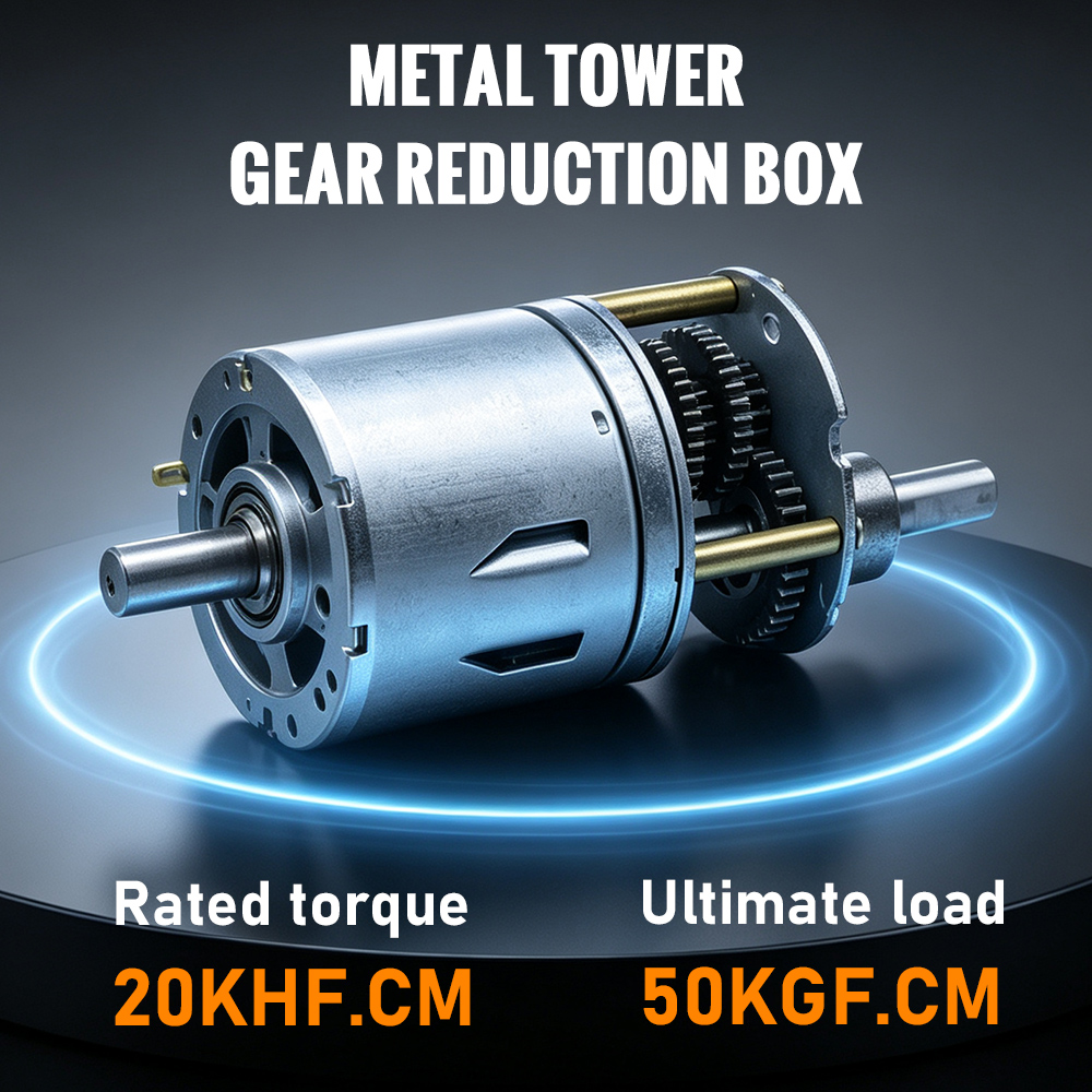 محرك تروس تيار مستمر عالي العز - مراجعة Running Gear Motor وسعره