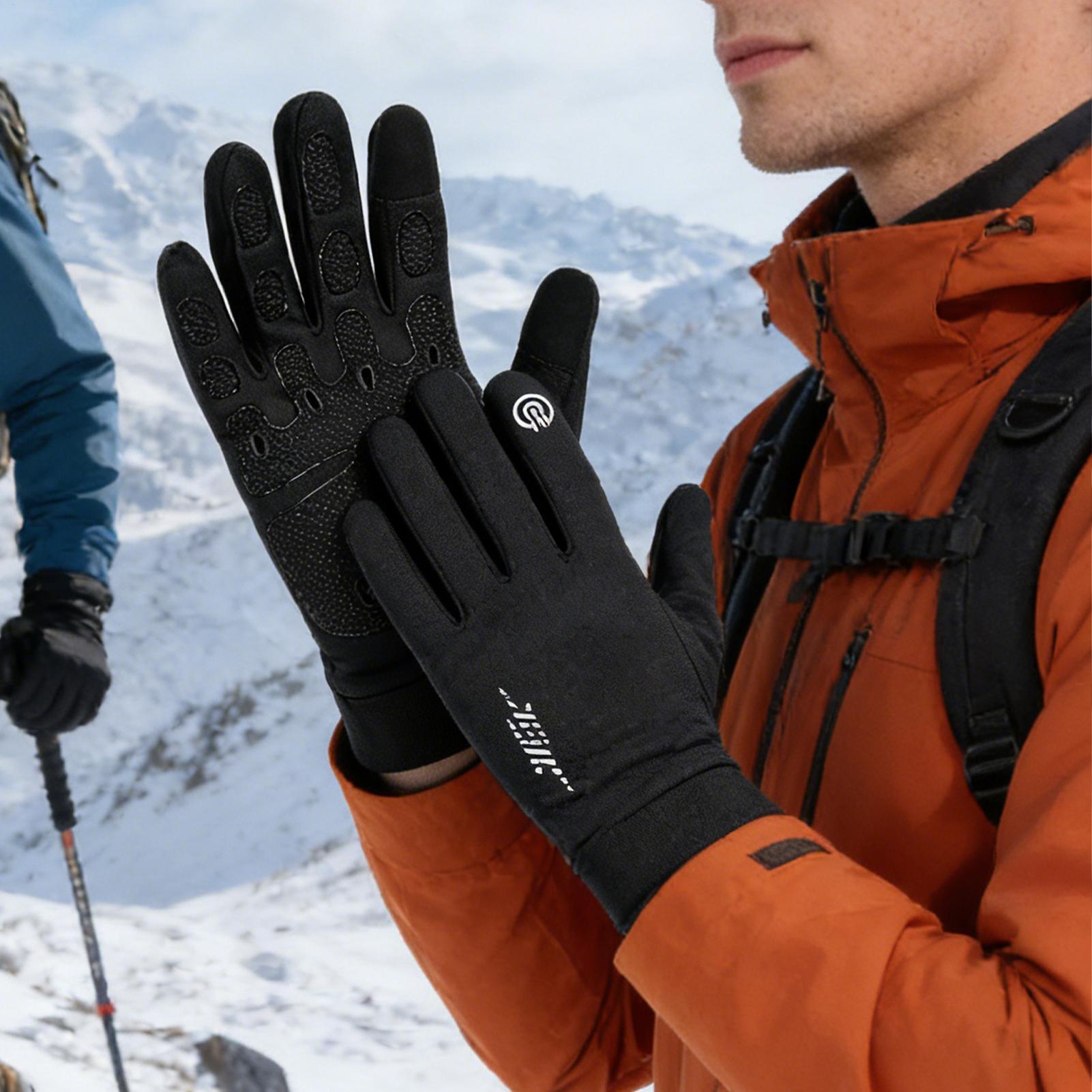 قفازات ركوب الدراجات الدافئة ك - مراجعة Running Gear Cold Weather وسعره