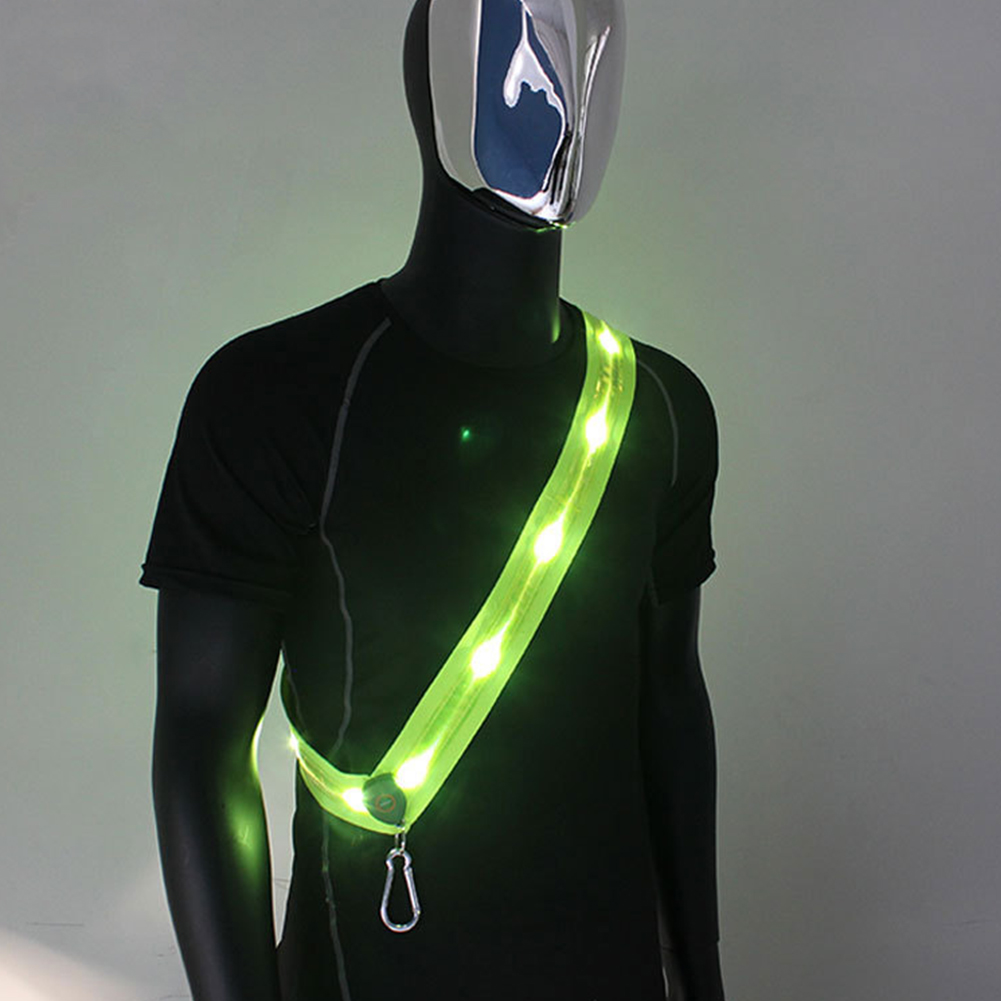 أحزمة عاكسة قابلة لإعادة الشحن - مراجعة Running Gear For Night وسعره