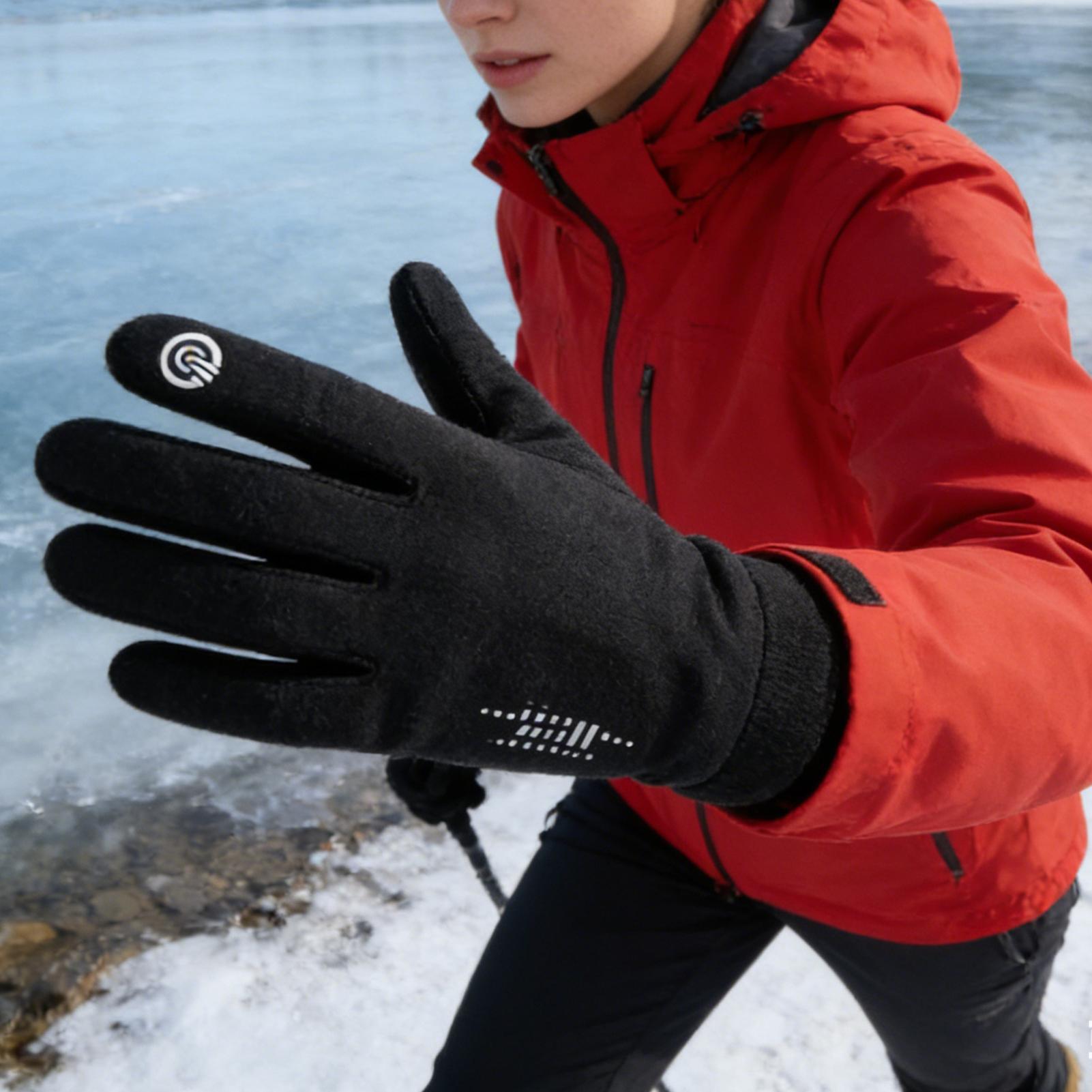 قفازات كاملة الأصابع للطقس الب - مراجعة Running Gear Cold Weather وسعره