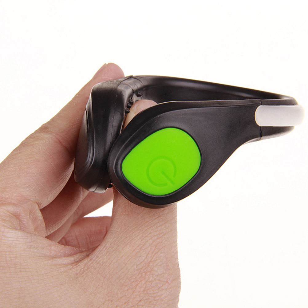 مشبك حذاء LED أخضر وامض للسلام - مراجعة Running Gear For Night وسعره