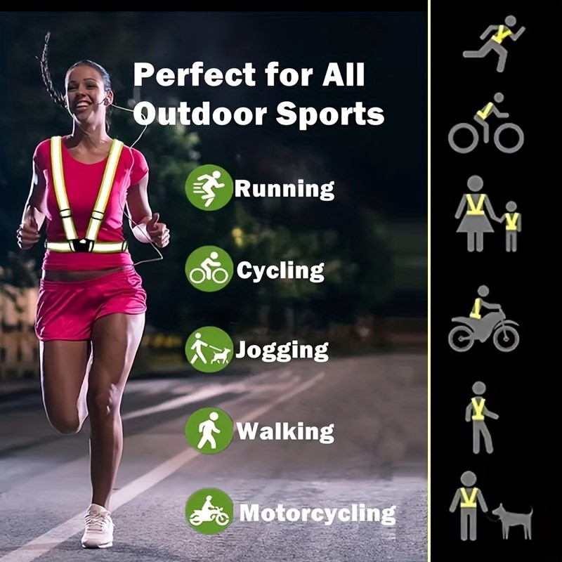 سترة أمان عاكسة عالية الوضوح ل - مراجعة Running Gear For Night وسعره