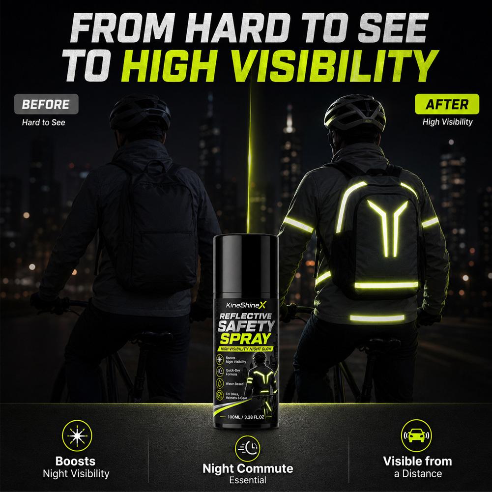بخاخ أمان عاكس للضوء ليلاً، طل - مراجعة Running Gear For Night وسعره