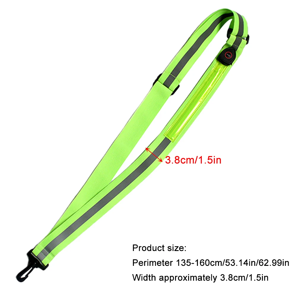 حزام عاكس قابل لإعادة الشحن US - مراجعة Running Gear For Night وسعره