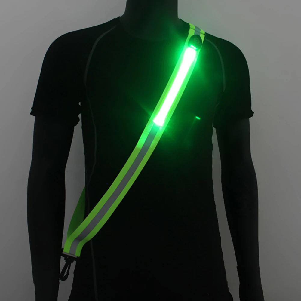 حزام عاكس قابل لإعادة الشحن US - مراجعة Running Gear For Night وسعره